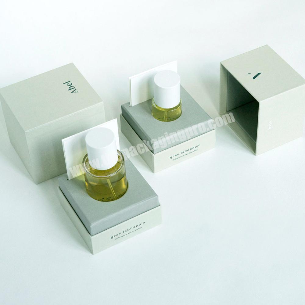Luxury Custom logo hot sale paper printed cosmetic essential oil perfume packaging gift box perfume bottle packaging box