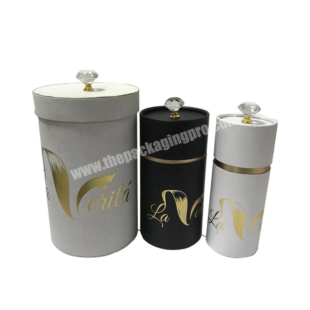 Manufacture factory Cylindrical shape carton food packing luxury empty paper box product custom Gift giving commercial use
