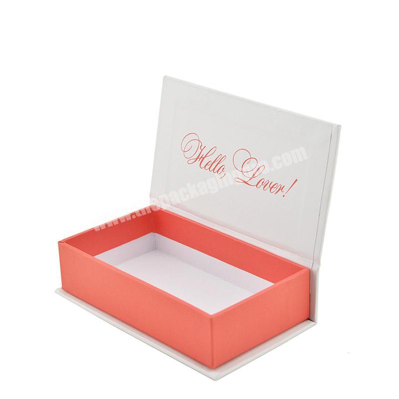 Matt laminated private label empty magnetic false eyelash packaging box custom