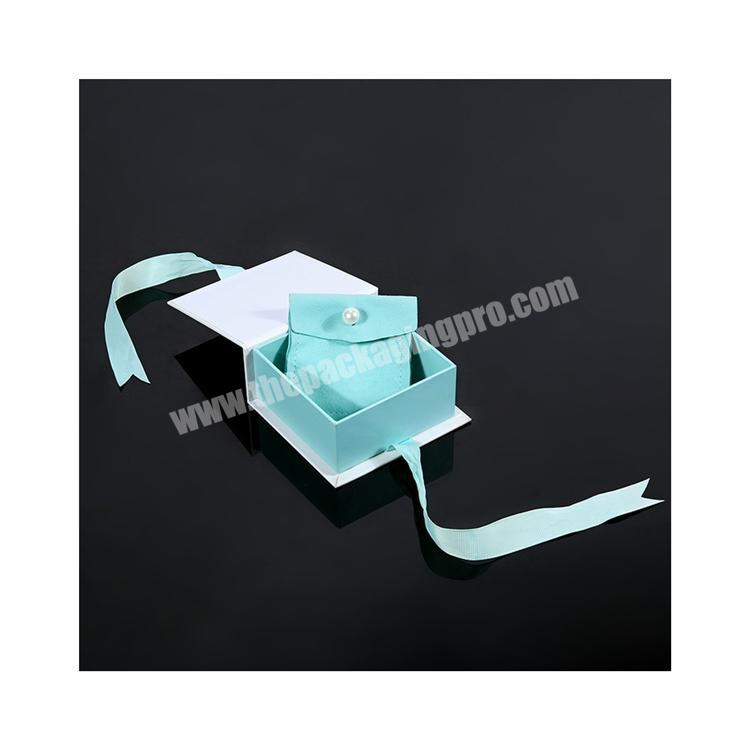 custom New Arrival Hot-selling Ring Paper Box Luxury Jewelry Packaging Display 