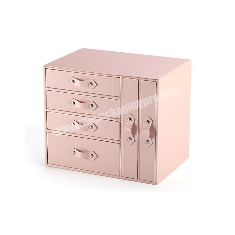 New Design Professional Drawer Jewelry Box Holder With Storage