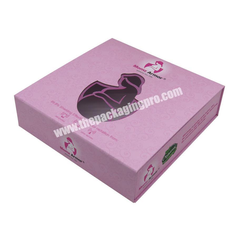 Newest Paper Pregnancy Gift Box For Baby Blanket Packaging