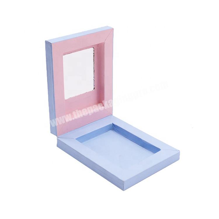 Paper lash box Custom lip balm set magnetic  creative design packing lash box