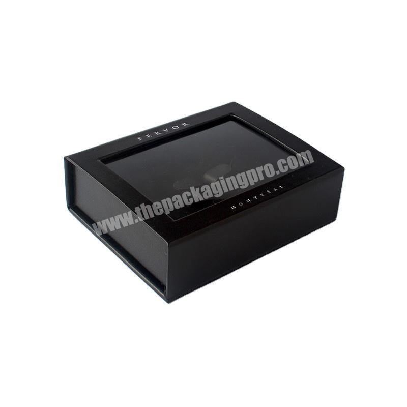 Professional Production Cardboard Jewelry Box With Handleand Window
