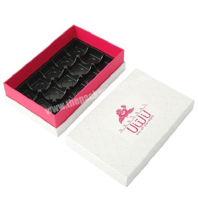 Quality Chinese Products Small Gift Divider Packaging Strawberry Chocolate Box