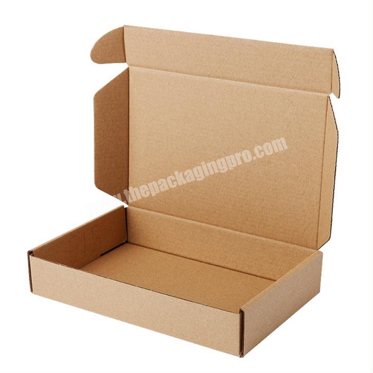 Recyclable Kraft small creative custom corrugated mailer boxes for Mailing Packing Literature Mailer