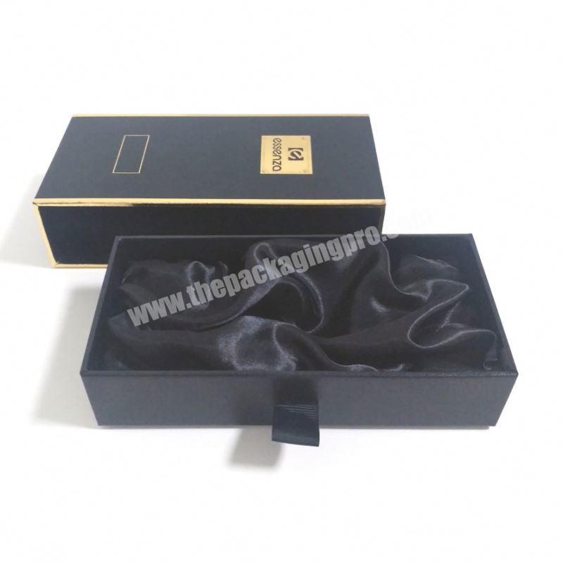 Slide Window Box Kraft Packing Luxury Reusable Case Pill Sliding Cap Lipstick Packaging Slide Box
