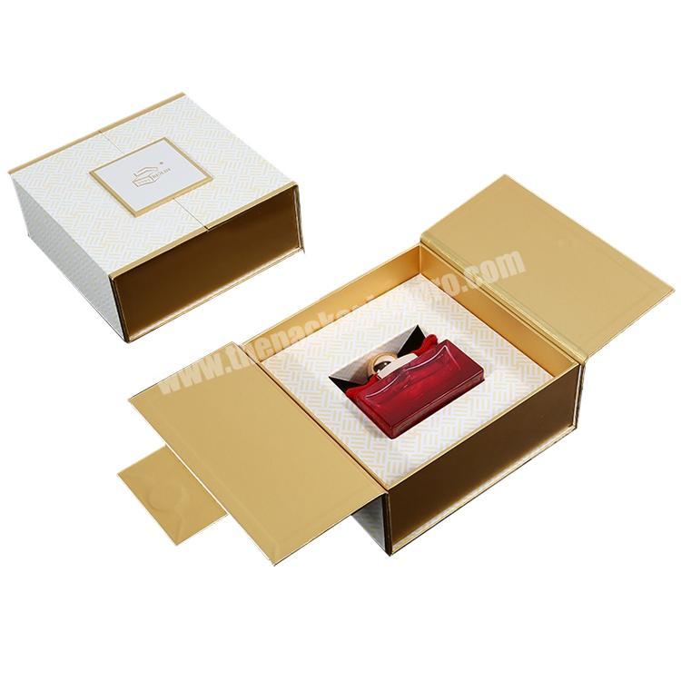 Top Quality custom recyclable paper product folio essential oil parfum packaging box