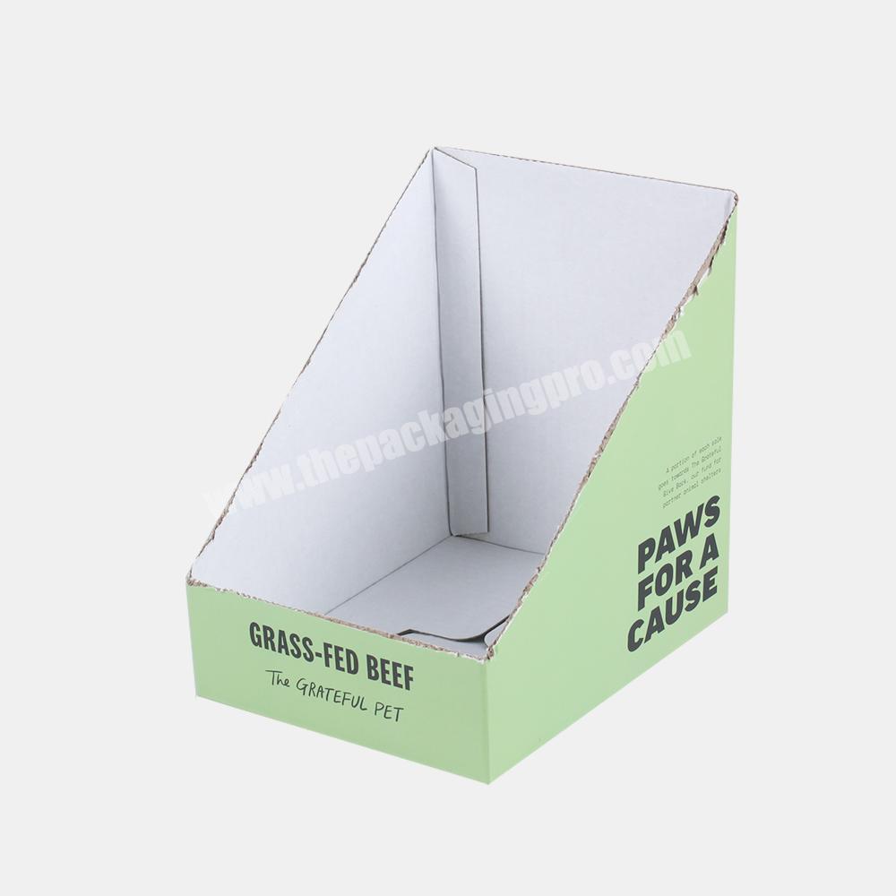 Supplier Wholesale Printing Packaging Dog Food Corrugated Folding Gift Paper Boxes Recycled Custom Logo with Window