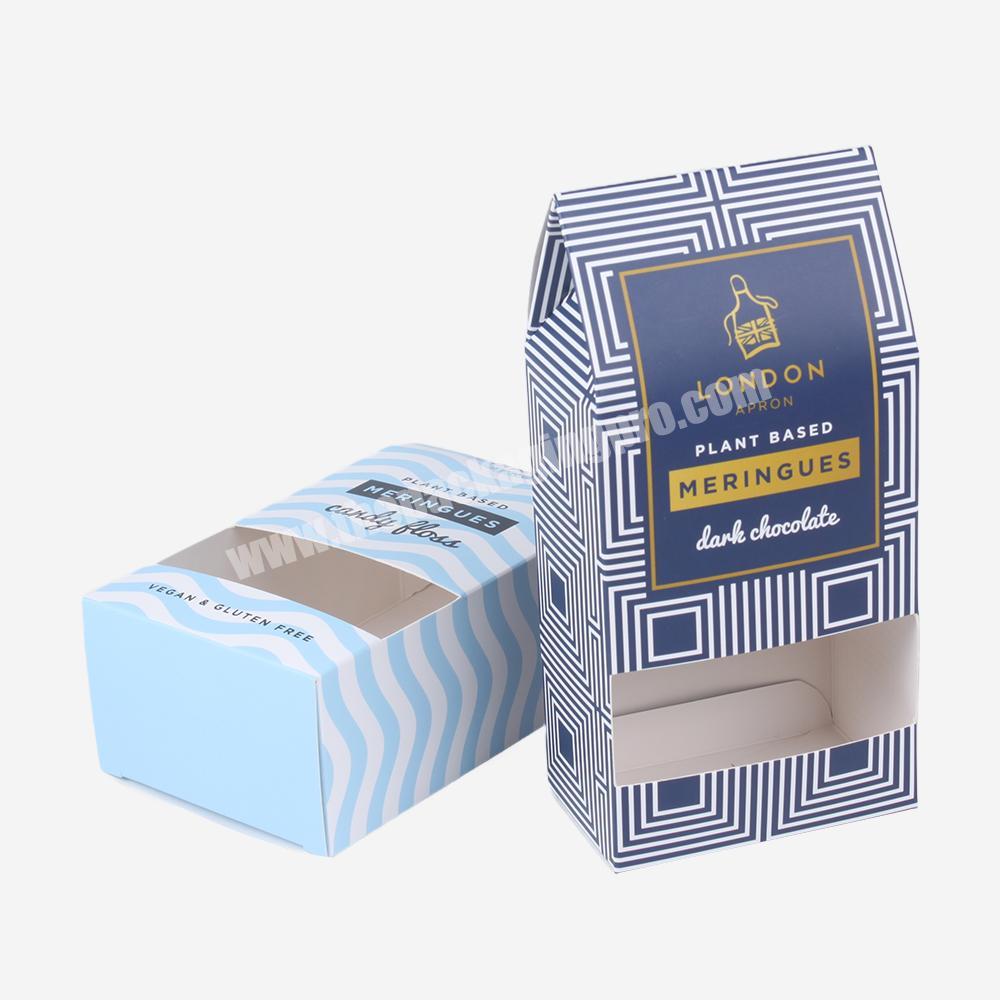 Custom Wholesale Printing Packaging Luxury Folding Rigid Paper Gift Sweet Candy Dark Chocolate Small Carton Box