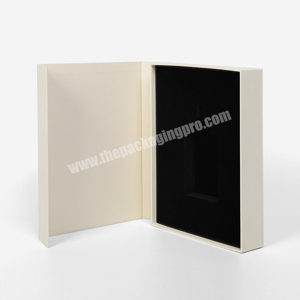 Wholesale Yellowish Printing Rigid Cardboard Design Logo Custom Flip Top Luxury Cosmetic Packaging Paper Gift Perfume Box manufacturer