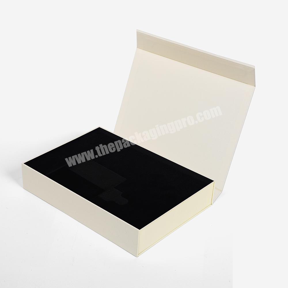 custom Wholesale Yellowish Printing Rigid Cardboard Design Logo Custom Flip Top Luxury Cosmetic Packaging Paper Gift Perfume Box 