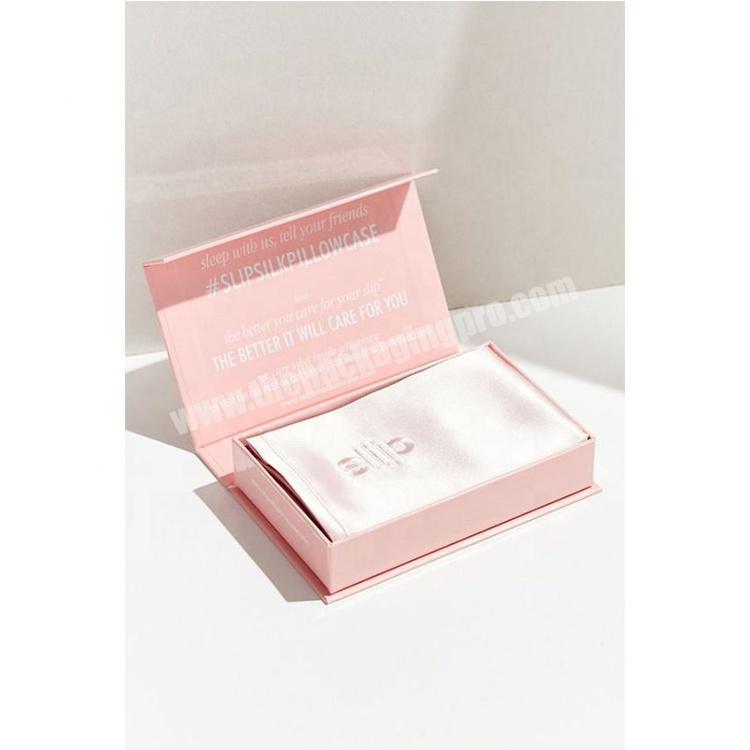 Wholesale luxury custom cardboard paper rigid flip top box foldable packaging box magnetic closure gift box with ribbon closure
