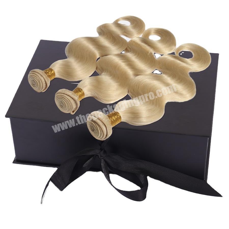 Wholesale silk satin install pillow luxury braid braided lace ever wig boxes custom logo packaging