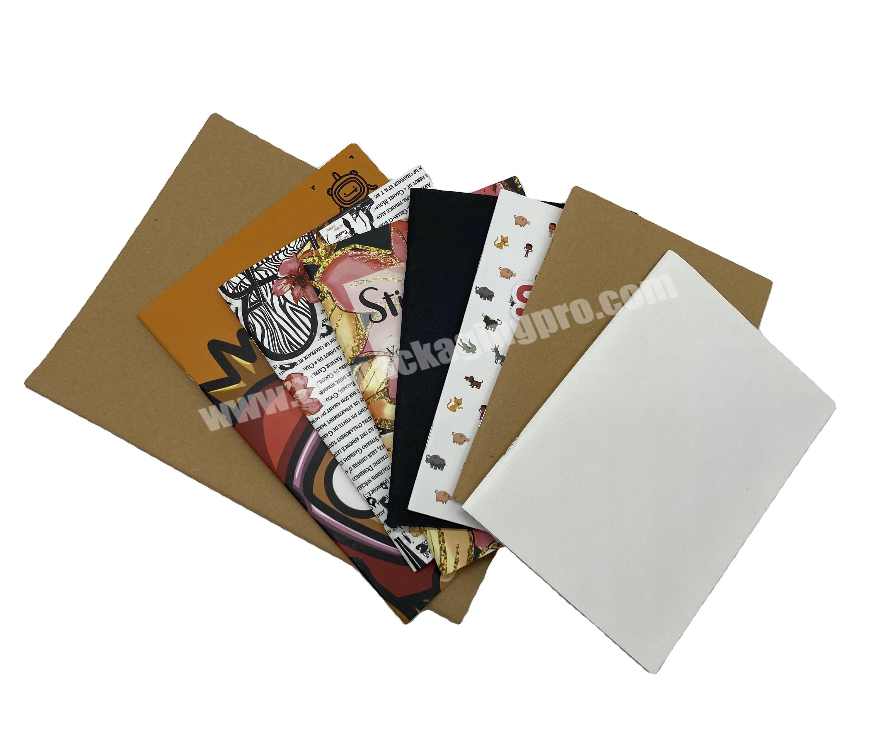accept custom size blank inner pages sticker collecting book