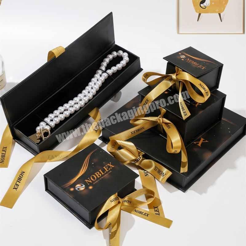 biodegradable folding christmas sliding jewelry gift boxes set custom  printed luxury packaging cardboard box