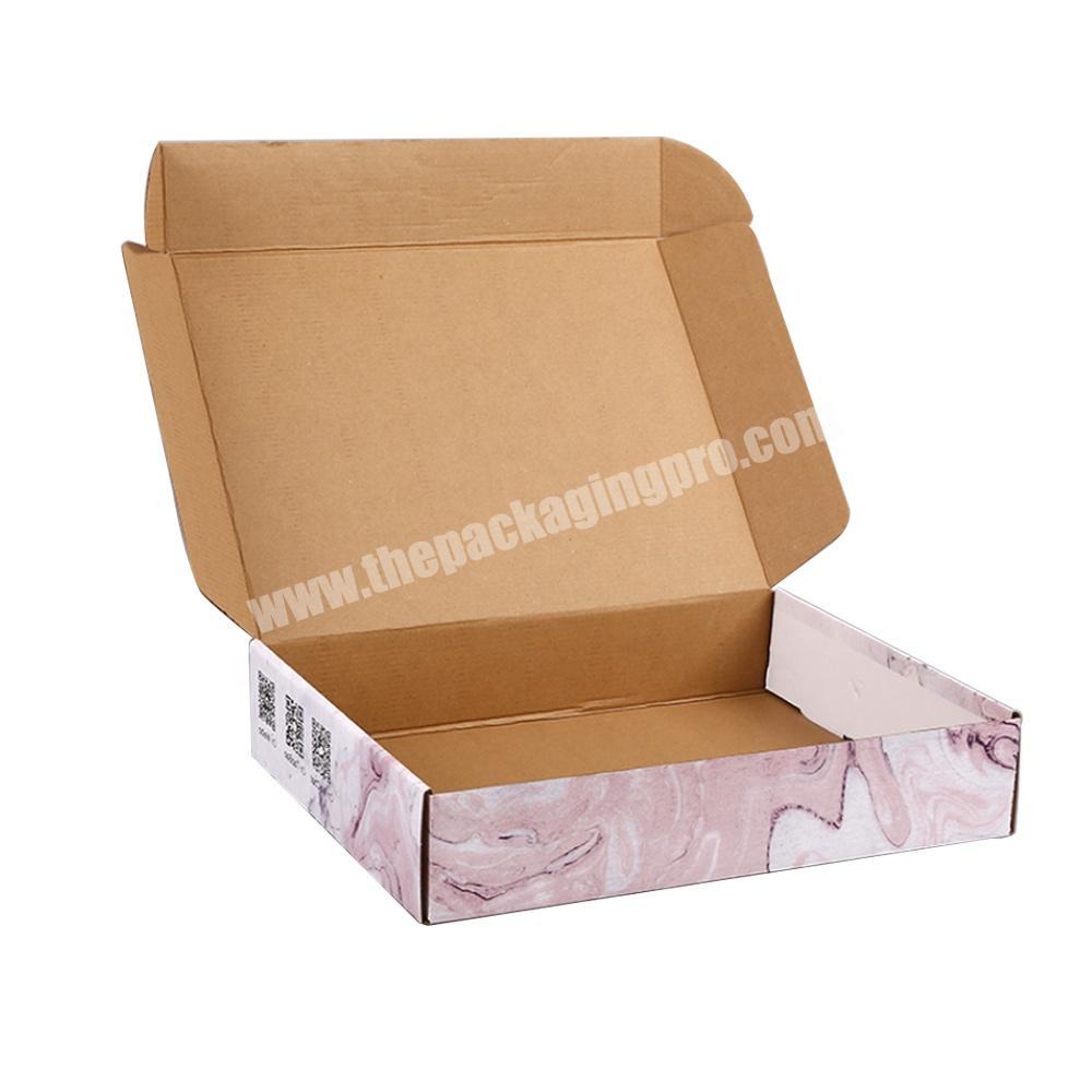 corrugated cardboard big mailer parcel boxes bulk large custom square small  white mailing box packaging