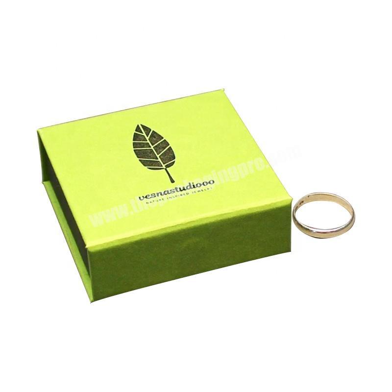 Eco Friendly custom LOGO sliding drawer earring packaging boxes