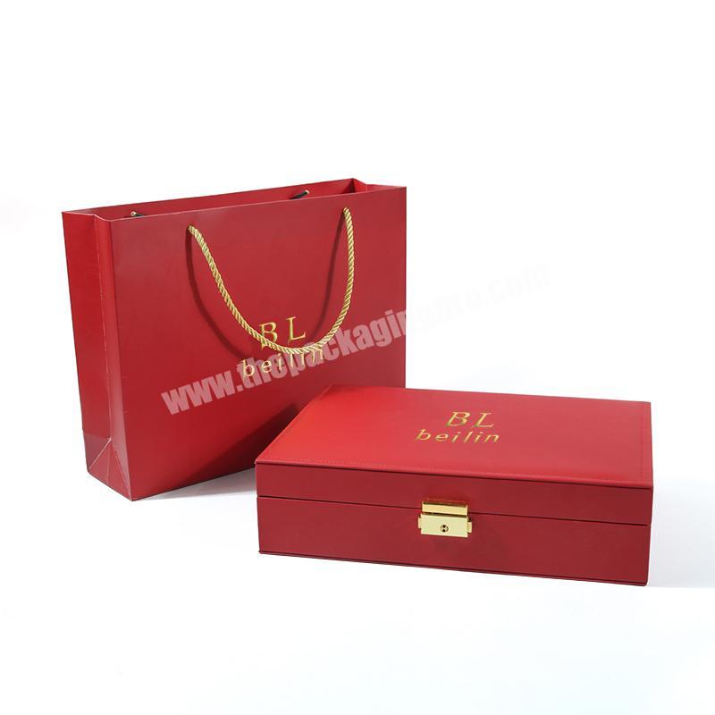 custom luxury cosmetic skincare packaging box cosmetic paper box makeup set box