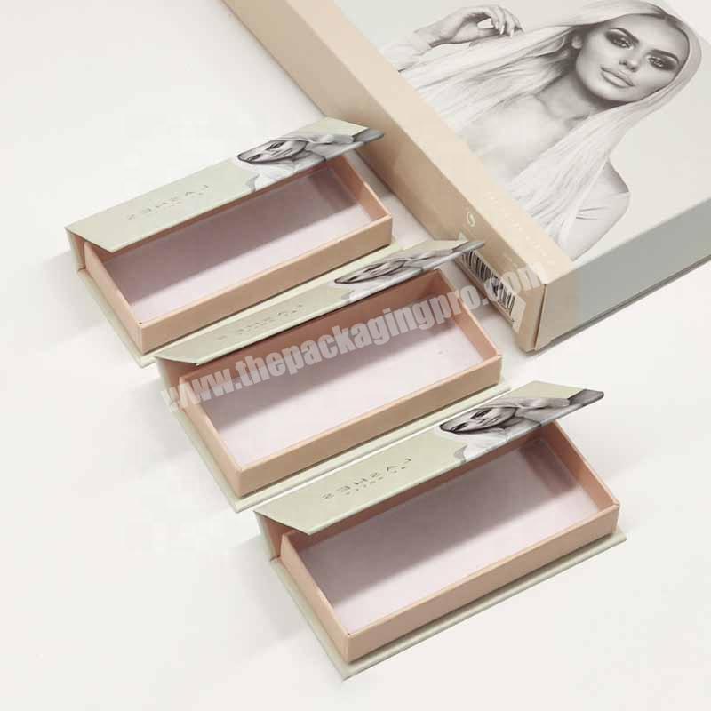 custom personalized cheap black square eyelashes box packaging luxury for customised eyelash package boxes with logo