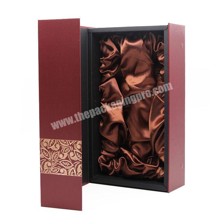 factory directly matte laminate wine box packaging deluxe
