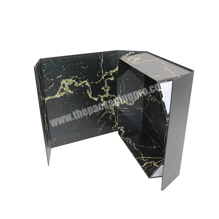 factory wholesale custom rigid foldable magnetic box