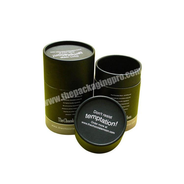 high quality wholesale custom round paper tube box