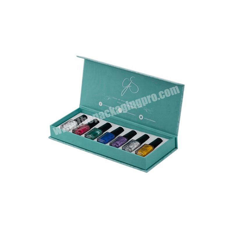 hot new products empty custom packaging nail box