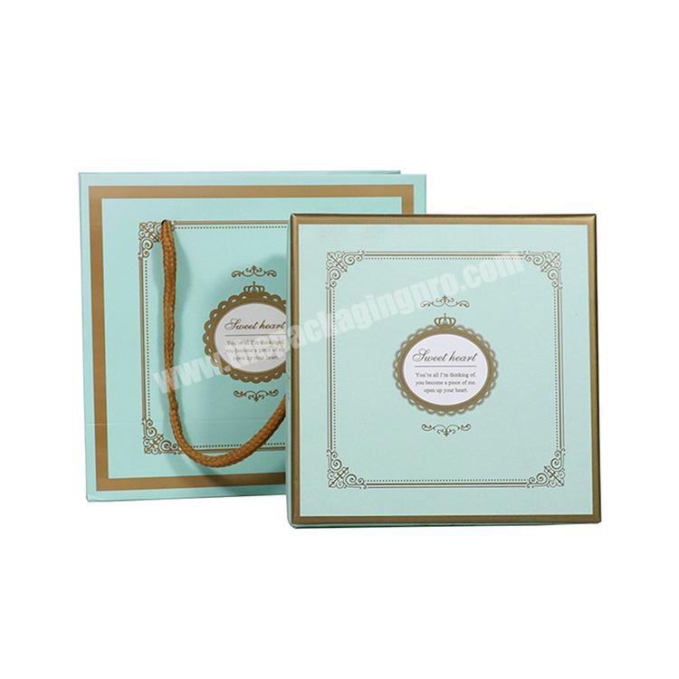 hot sale factory direct price small chocolate gift boxes with dividers