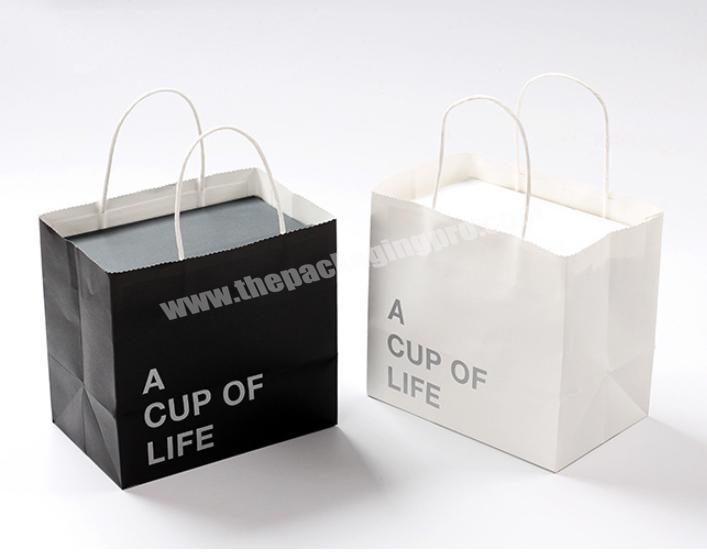 mug cup gift package high-end black and white gift box set mug box