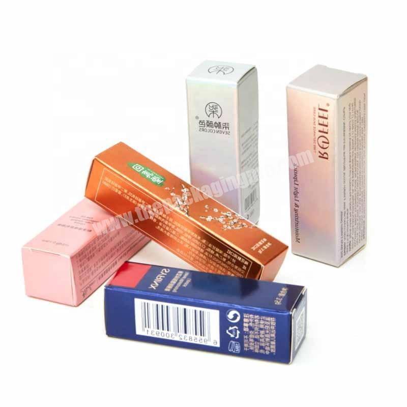skin care custom lipstick paper box packaging cosmetics luxury skincare cardboard lipstick set gift box lip gloss