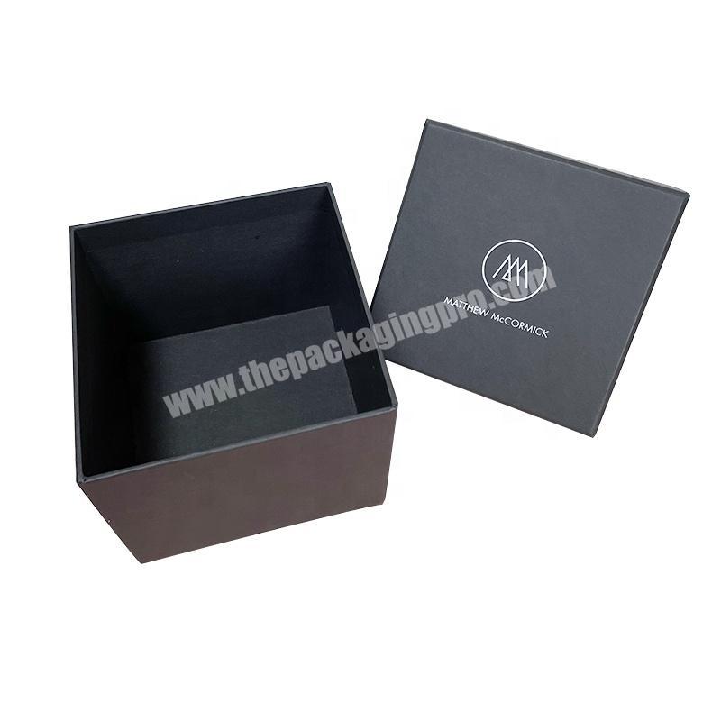 wholesale black big luxury Christmas Eve cardboard birthday gift boxes packaging with lid