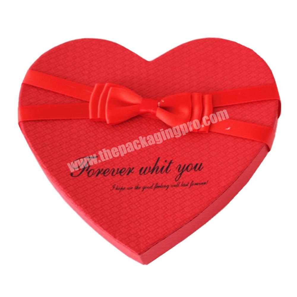 12pcs mixed color paper divider insert cookie heart shaped chocolate packing box with cushion pads