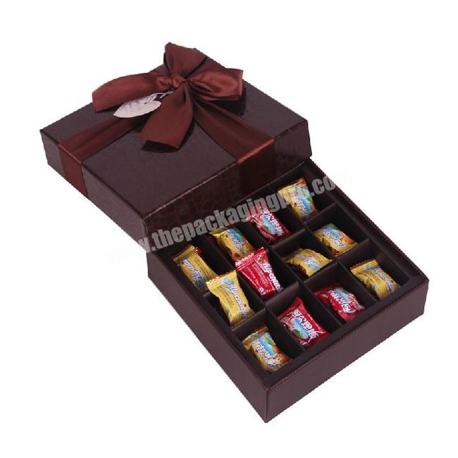 2 layers chocolate box Handmade Creative Luxury Chocolate Box