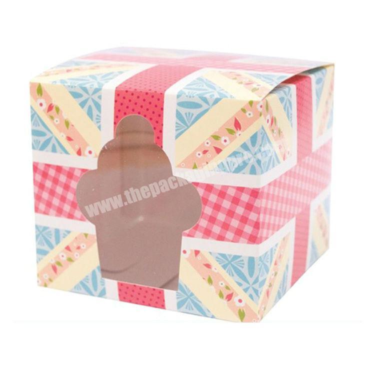 2016 Wholesale Custom Recyclable Various Sizes Milk White Paper Cake Box In China