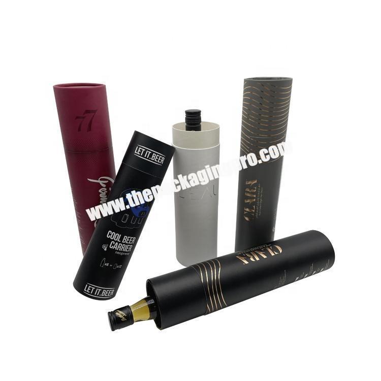 Luxury Cardboard Cylinder Shipping Box Paper Tube Good Price High Quality Custom Wine Boxes