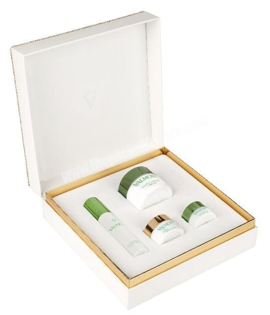 New design Luxury Deluxe Cream Foundation Skincare Set Skin Care Gift Box Packaging For Skincare Set