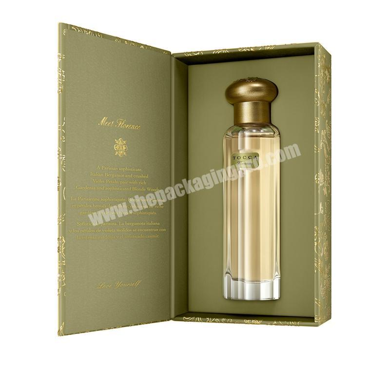 Newest Luxury Design 15ml 30ml perfume fragrance bottle sets cardboard paper gift box cosmetics packaging box with insert