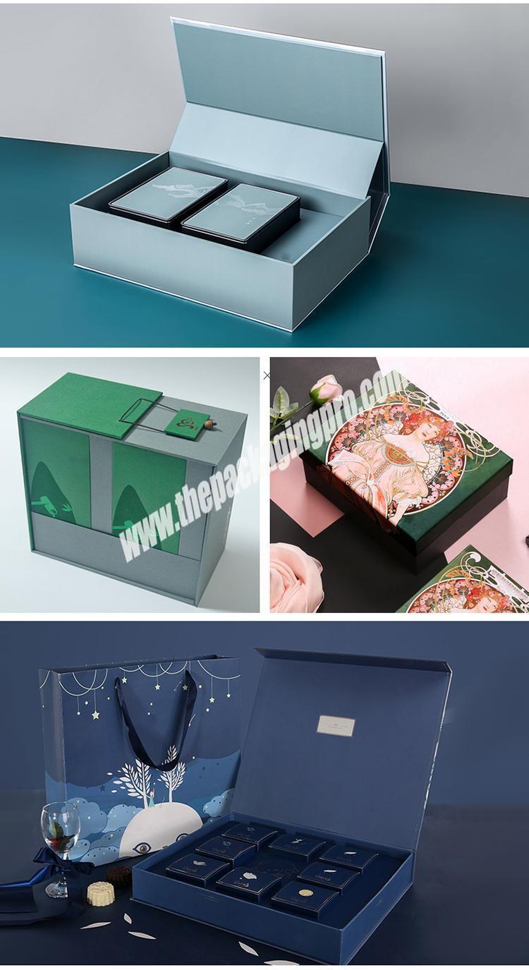 2022 Creative design cosmetic boxes custom luxury paper cardboard gift  packaging tea box with logo printing