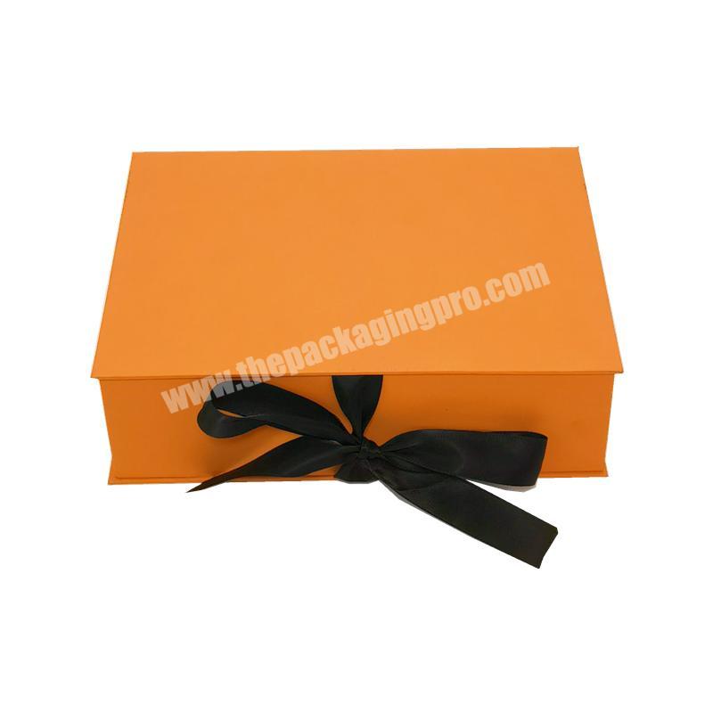 2022 Magnetic Close Box Cardboard Packaging Luxury Gift Boxes With Ribbon