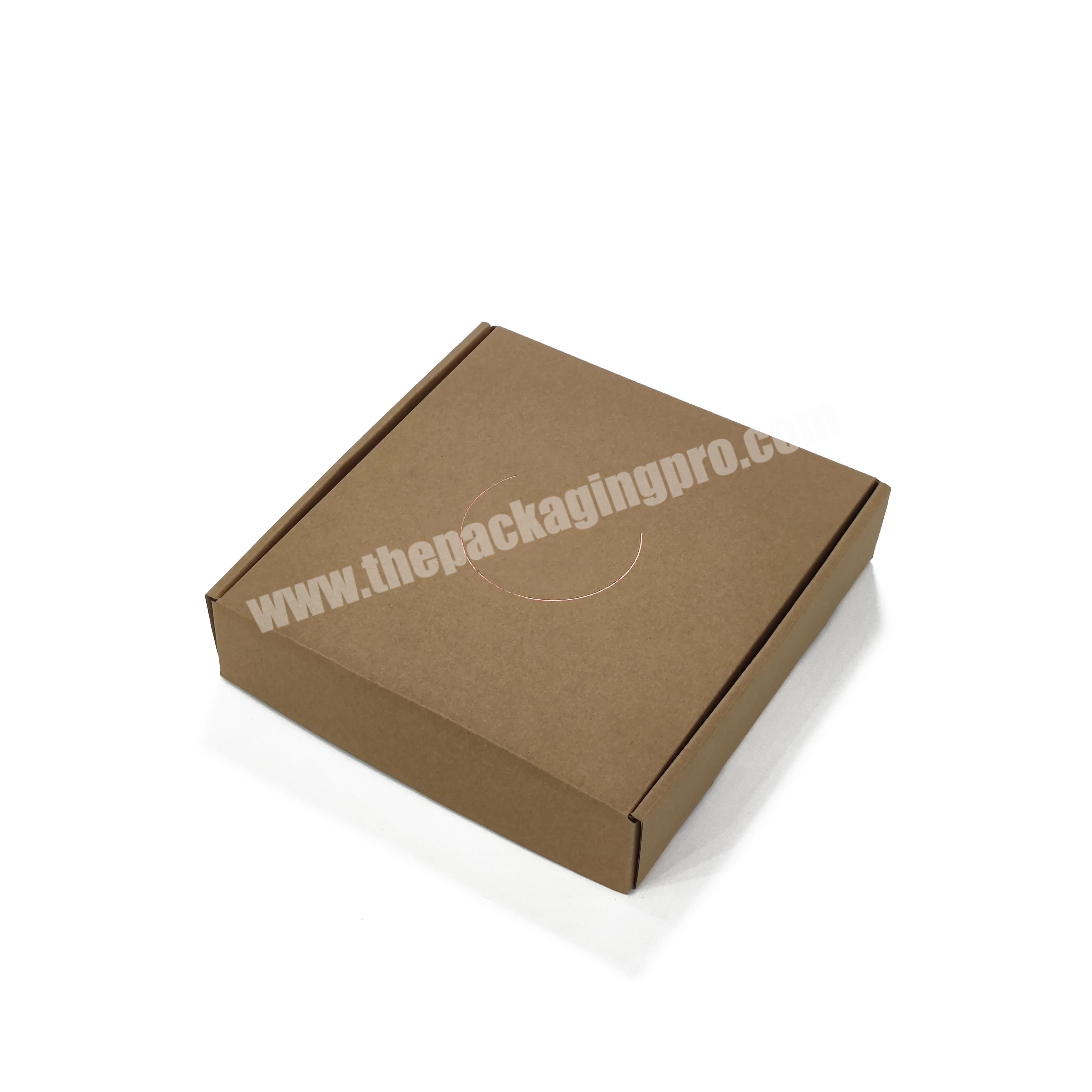 2022 Recyclable Custom Color Logo Packaging Corrugated Box With Handle