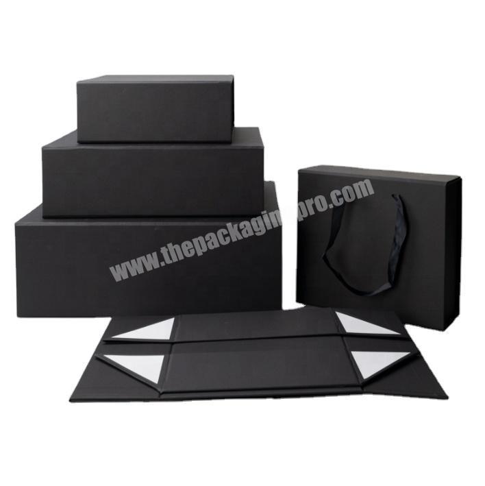 2022New Fashion Design Wholesale Custom Premium Luxury Cardboard Paper Gift Wig Hair Extension Magnetic Folding Packaging Box