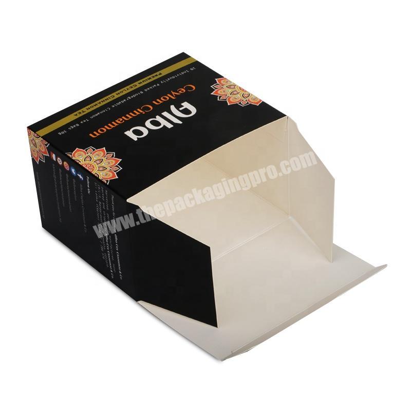 4c ceylon cinnamon sticks tea bags spices spice packaging paper box custom