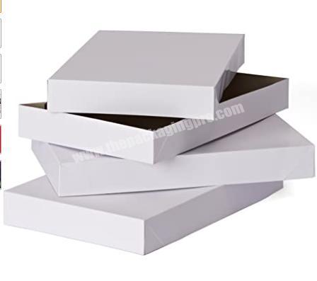 AmericanGreeting Custom Print White Cardboard PackagingBoxFor Apparel Decorative  Holiday Birthday Wedding Gift And More