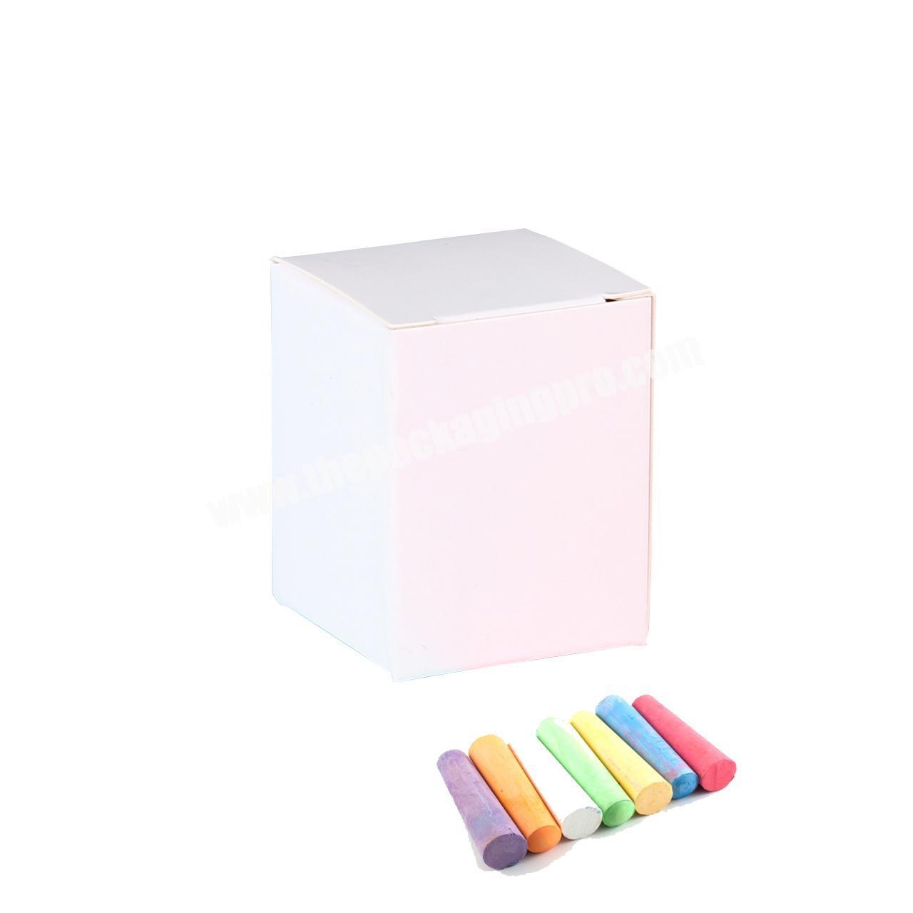 Best selling custom printing high quality printed carton size chalk packaging box