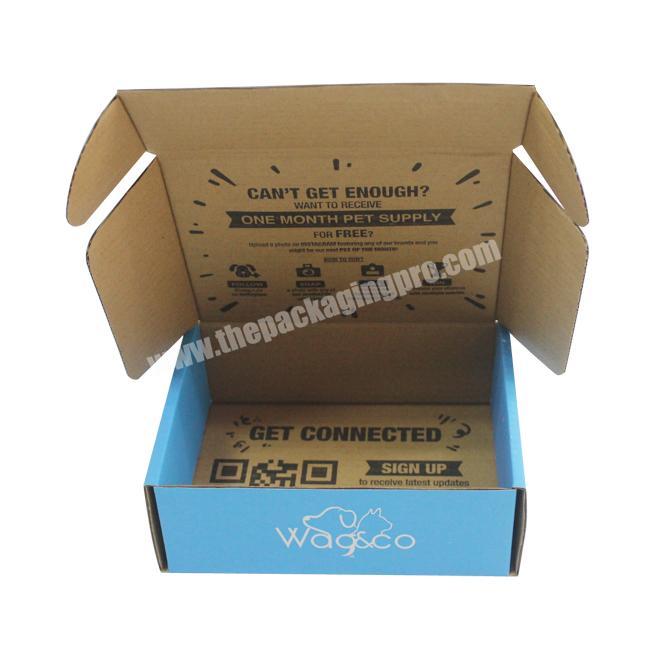 Best welcome fashion  competitive price small cardboard Flat Pack Corrugated Mailing wholesale price shipping box clothing