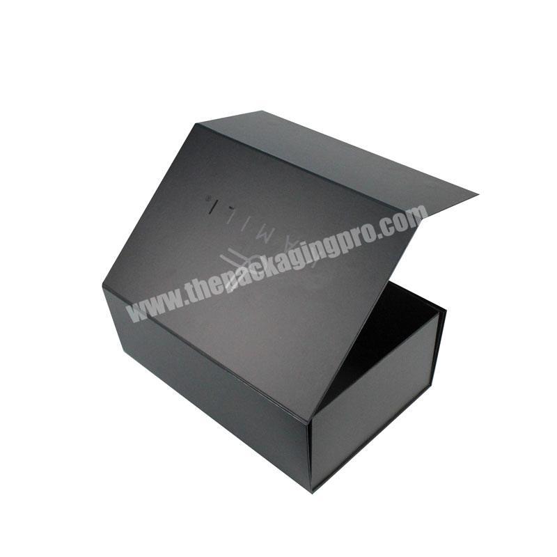 Big Gift Boxes With Magnetic Lid Custom Logo Collapsible Gift Boxes With Magnetic Closure  for Shoes