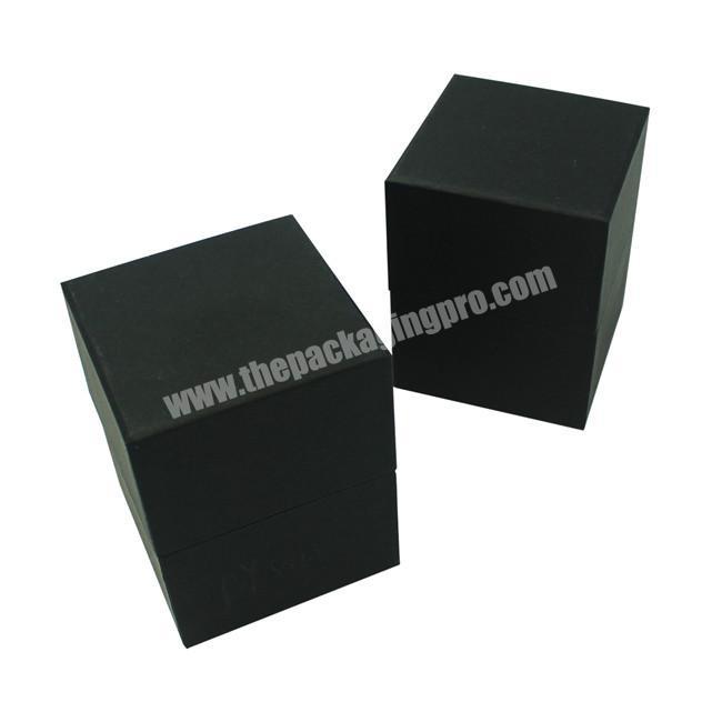 Black Paper Gift Packaging Box Brown Kraft Paper Soap Box