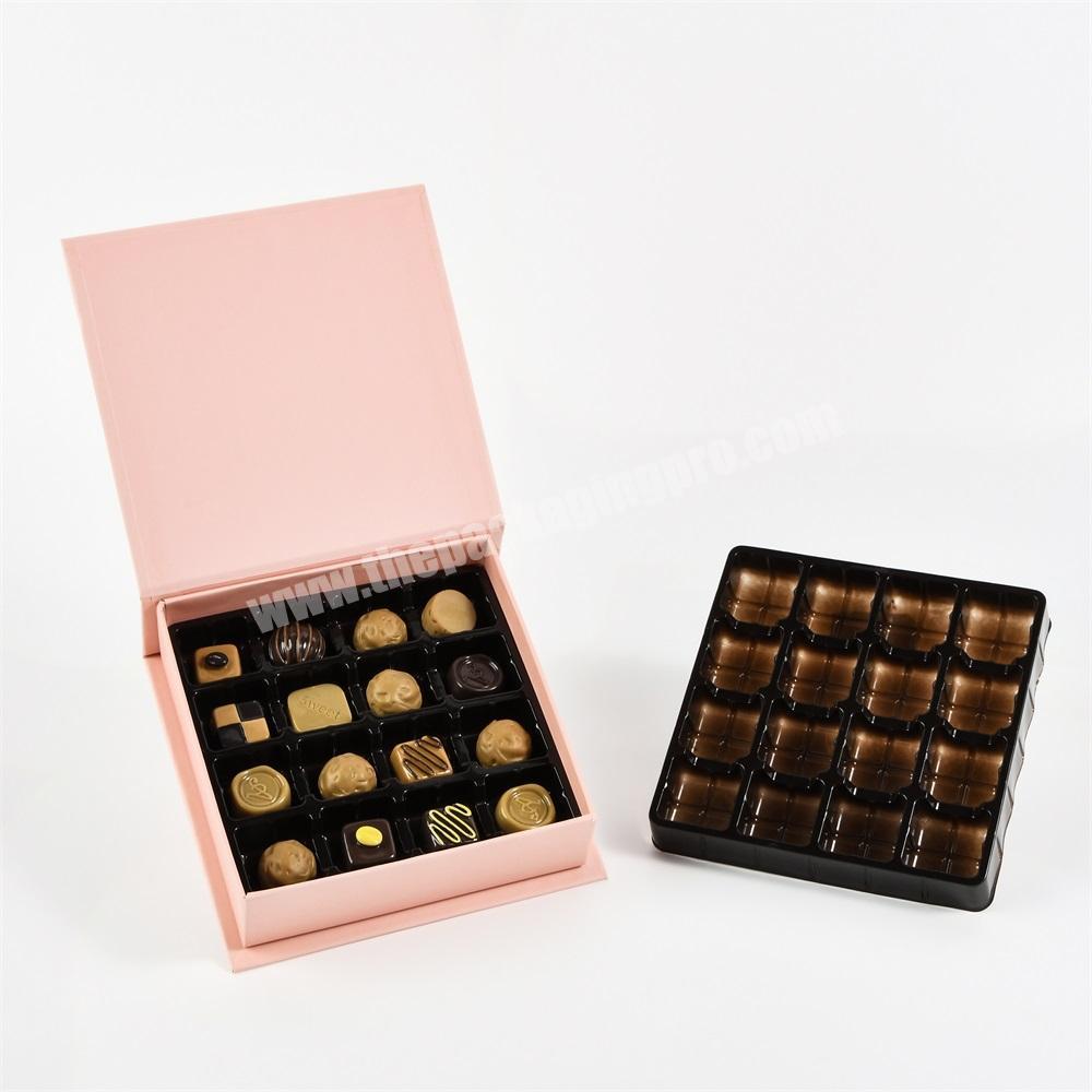 Book Shaped Cardoboard 6 Piece Magnetic Mushroom Premium Surprise Gift Block Personalised Foldable Confectionery Chocolate Box