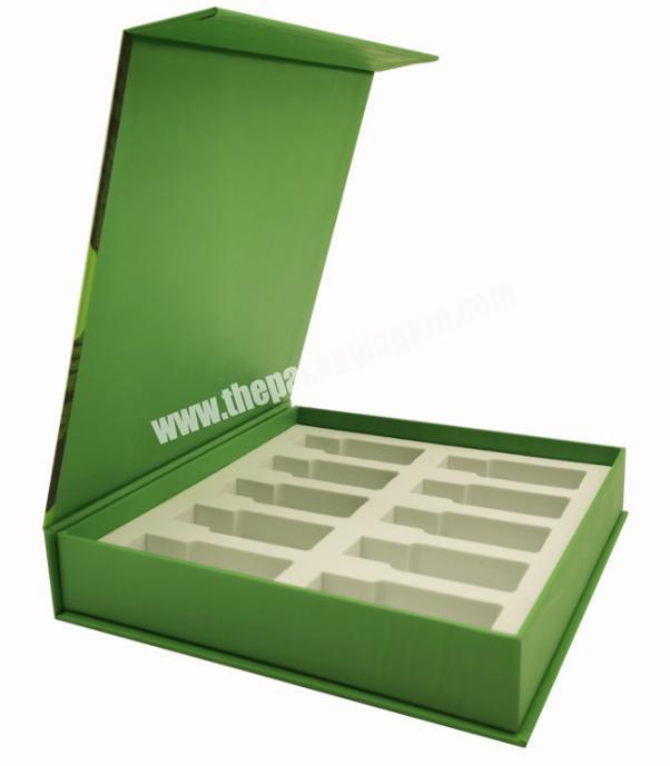 Rigid Gift Logo Printing Packaging Plain Recycled Paper Box